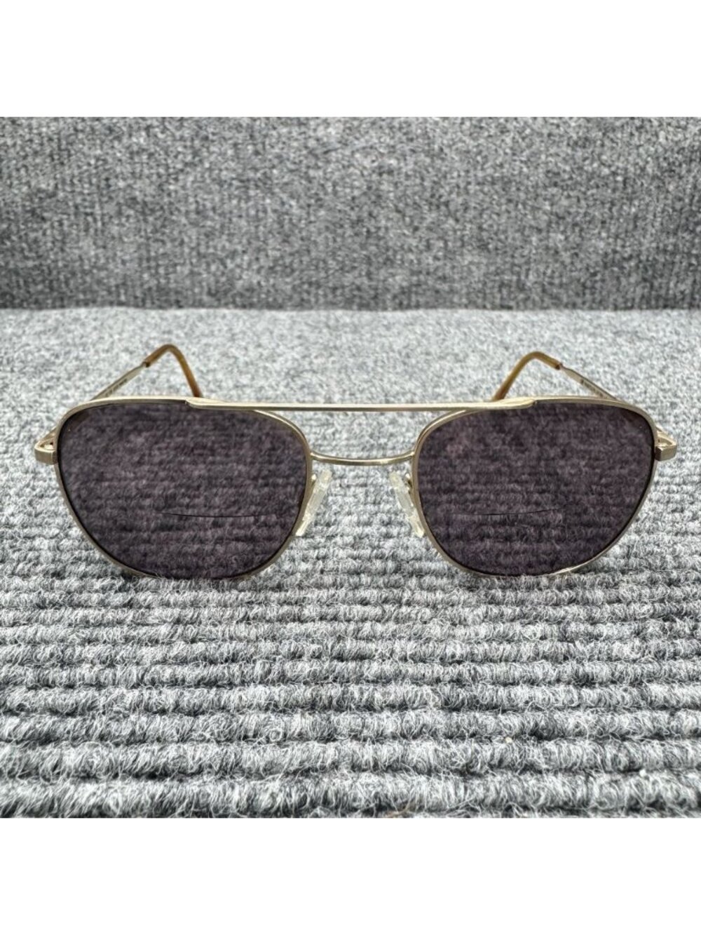 Randolph Eng. RE FGN Gold Aviator Sunglasses FRAMES ONLY 52-20-140 USA Italy